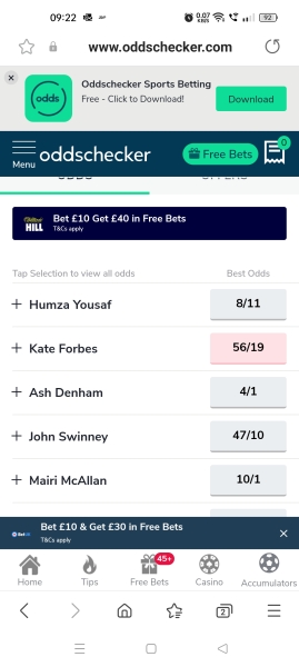 Who do you want to see as new First Minister?