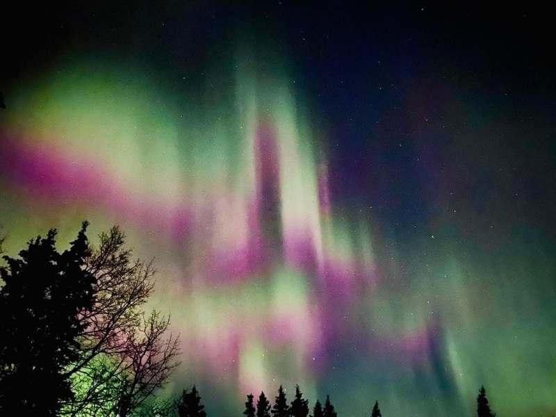 Northern lights in the UK