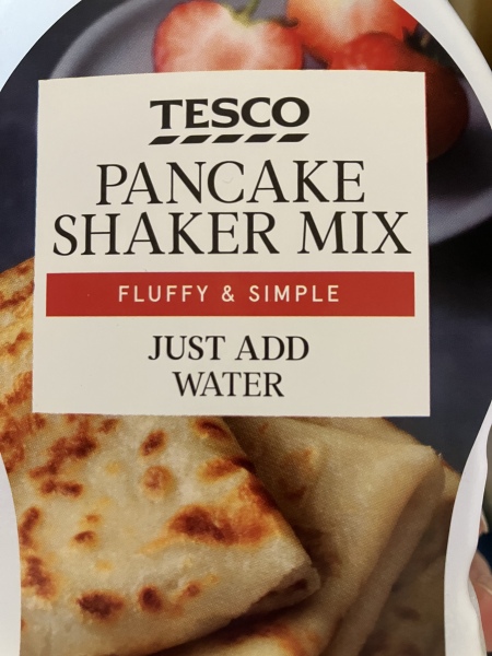 No eggs on pancake day!!