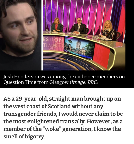 India Willoughby, Question Time Thu 2 Feb 2240