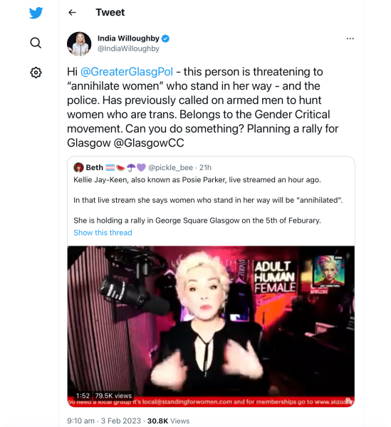 India Willoughby, Question Time Thu 2 Feb 2240