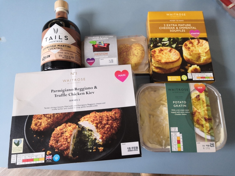 To think this ‘valentines’ m&s meal is rubbish?