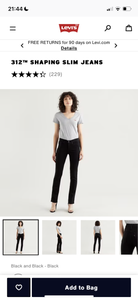 Not skinny jeans, not mom jeans