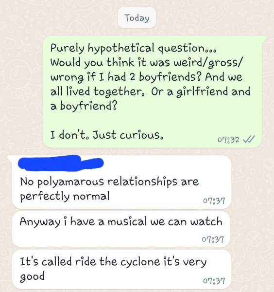 I'm in a polyamorous relationship (MFM) AMA