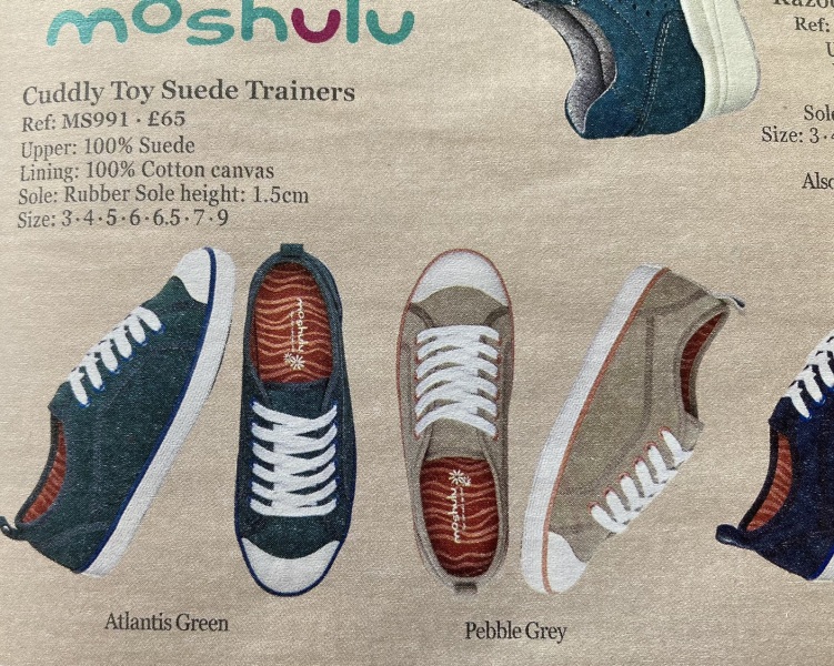 Awkward feet - Moshulu?