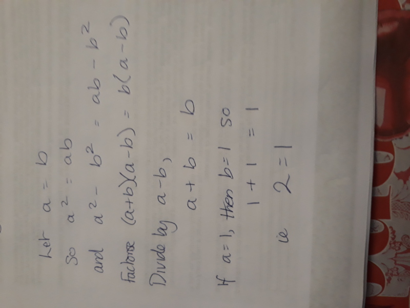 School Maths: 12 divided by zero = 12?!