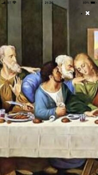 da Vinci's Last Supper painting
