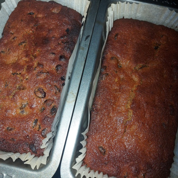 Adjusting for extra liquid in a fruit cake