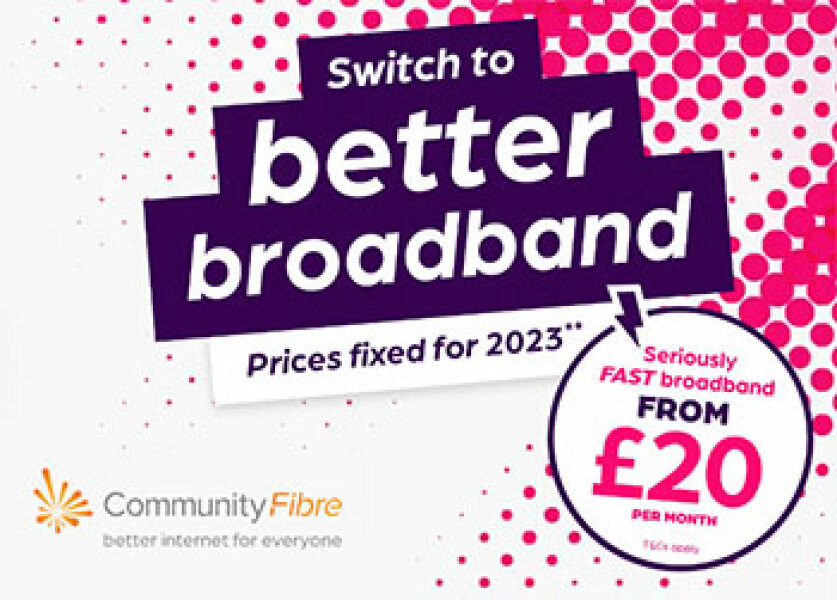 Community Fibre £100 Amazon voucher code (London only)