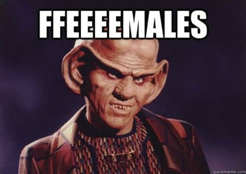 To find the word "female" demeaning