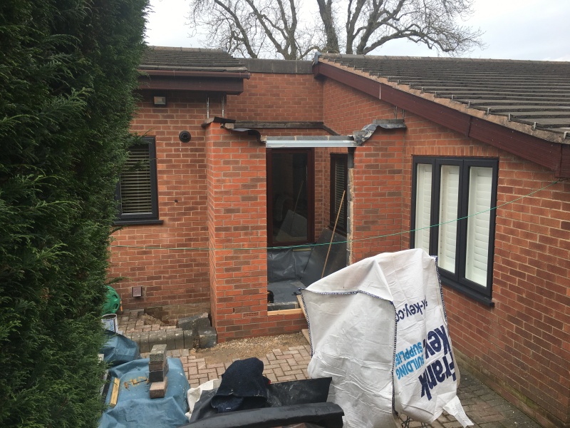 Self build extension 