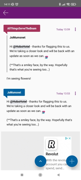 Different emojis on posts in app? Or am I being trolled?