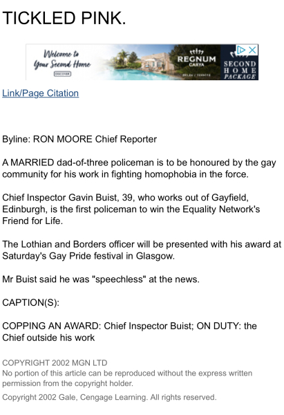 Scotland PIE and LGB research thread