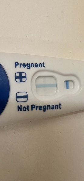 Trying to conceive , day of period test