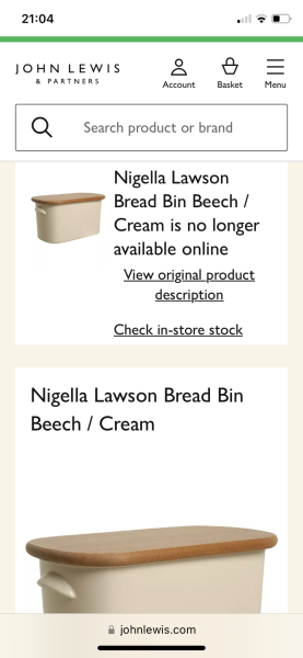 Show me your bread bin!