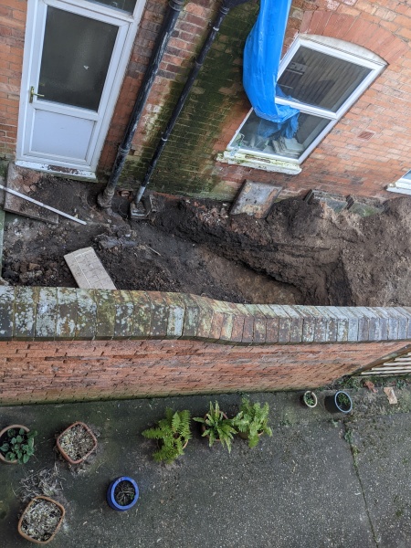 Worried about work next door