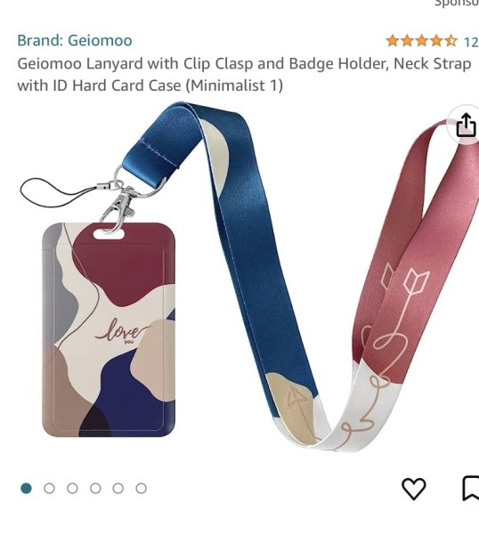 Stylish lanyard? Or is that an oxymoron?