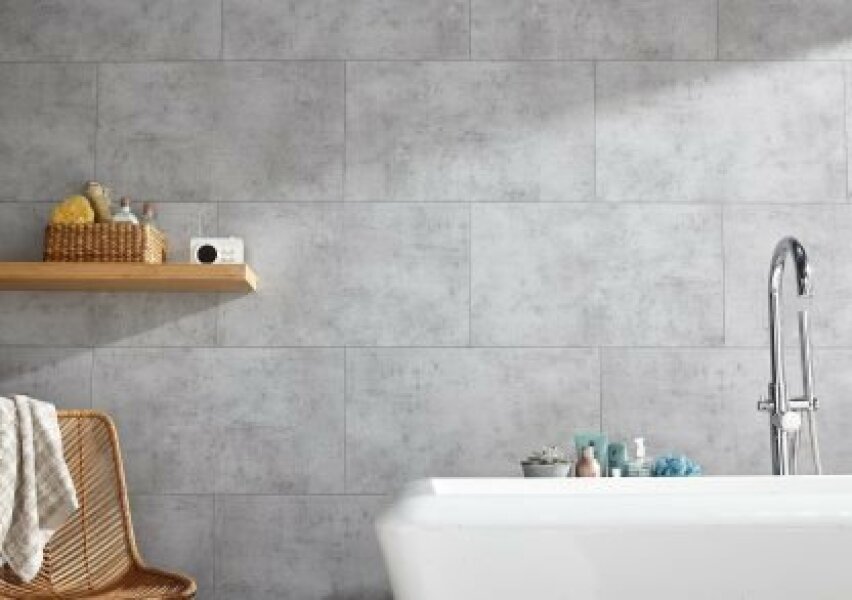 Wall panels vs tiles in bathroom 