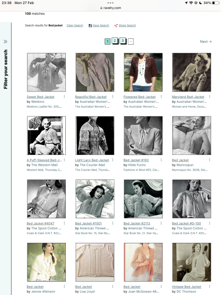 In praise of the bed jacket