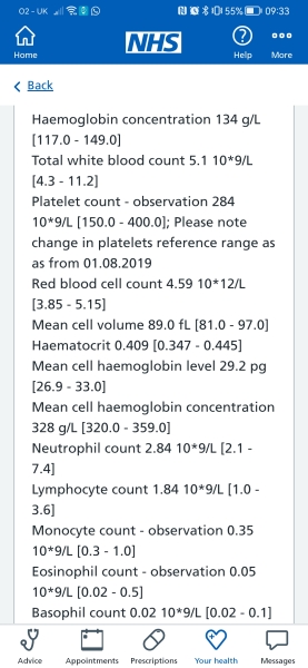 I have a GP appt this afternoon... Anaemia related.