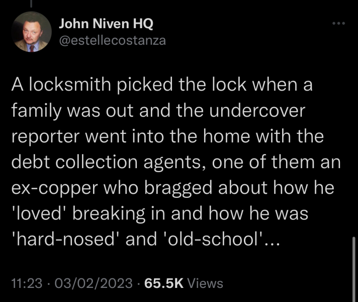 Debt collectors being paid bonuses by British Gas when force fitting prepayment meters.