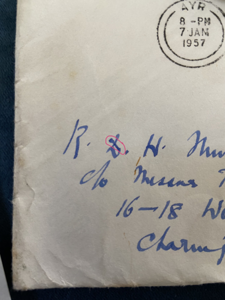 Another historical scribble to decode!