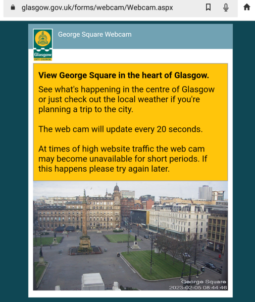 Standing for Women Glasgow 5th Feb