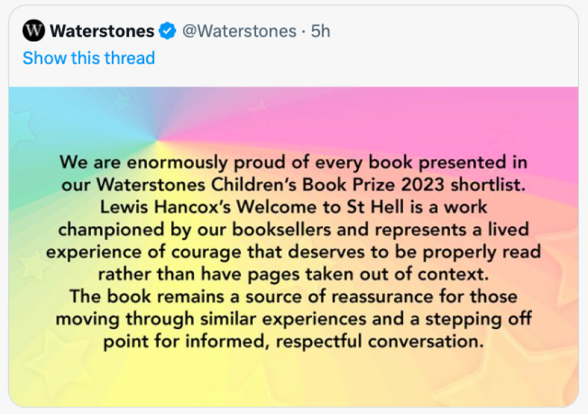 Waterstones Children's Book Prize