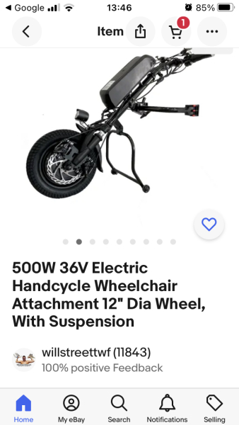 Anyone around who uses an electric wheelchair 