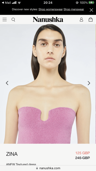 Be honest: does this dress look like a towel?