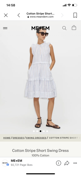 Dress similar to this me+em