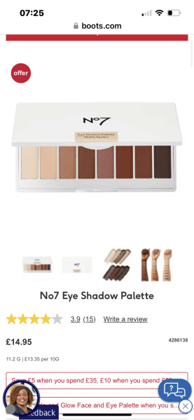 If you were going to get rid of all your eyeshadow palettes...