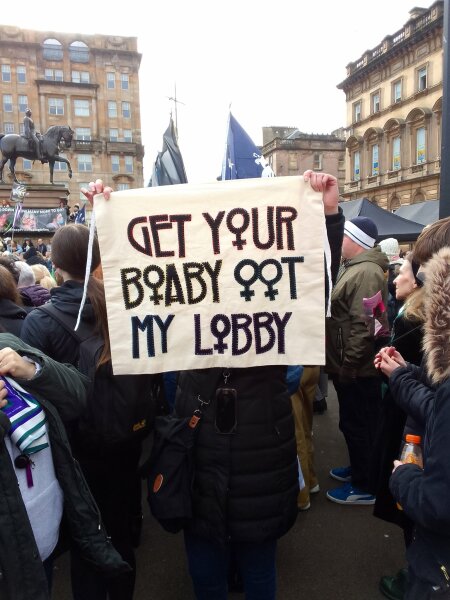 Standing for Women Glasgow 5th Feb