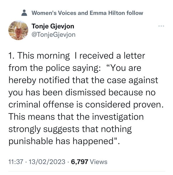 Tonje Gjevjon update