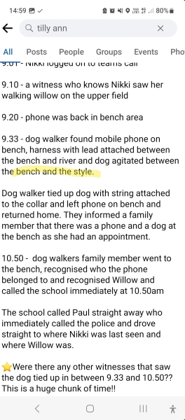 Missing Woman Nicola Bulley 8