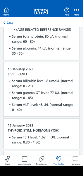 Liver issues