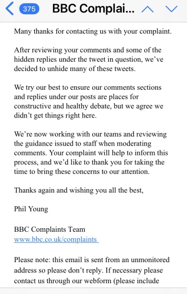 A Favour please - Save Women's Sport and BBC Impartiality