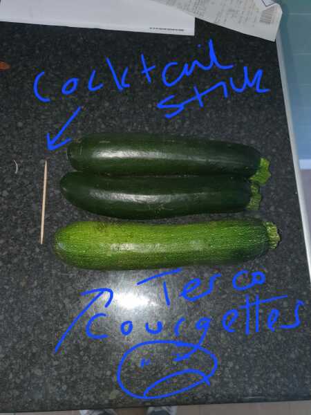 To think a cucumber should be