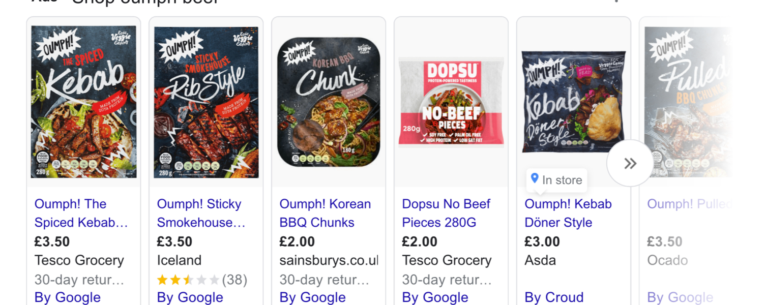 Vegetarian and craving beef!