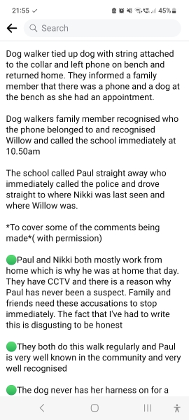 Missing Woman Nicola Bulley 5