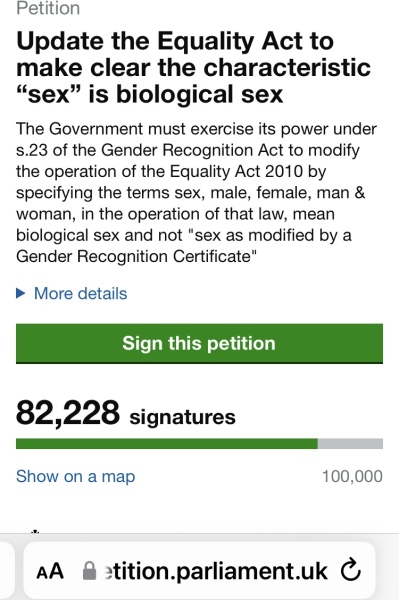 Petition to Update the Equality Act - thread 2