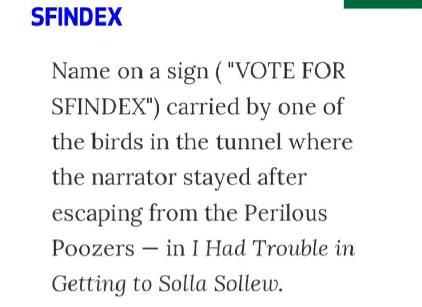 Mystery sign in Dr Seuss's I Had Trouble in getting to Solla Solew...tis annoying me
