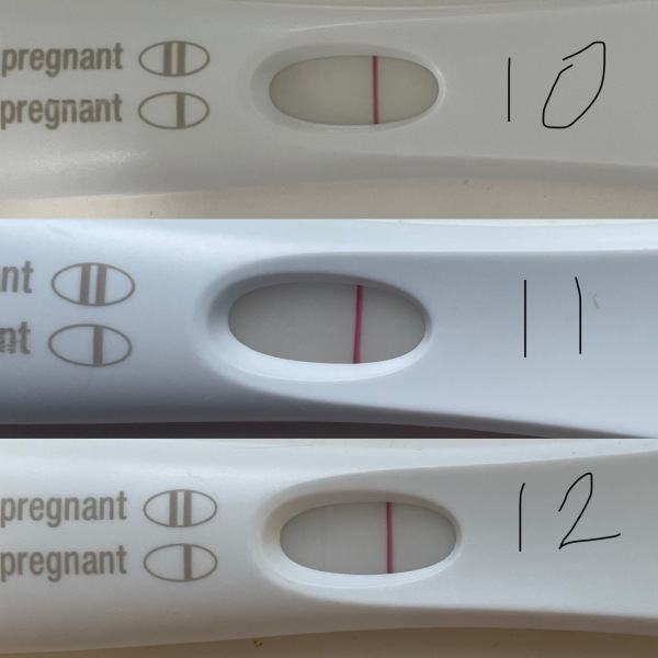 6dpo positive pregnancy test 