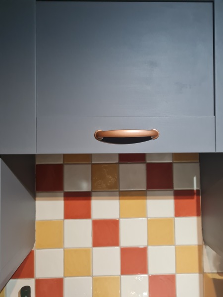 Grey kitchen cupboards with mustard or yellow walls? Opinions please?