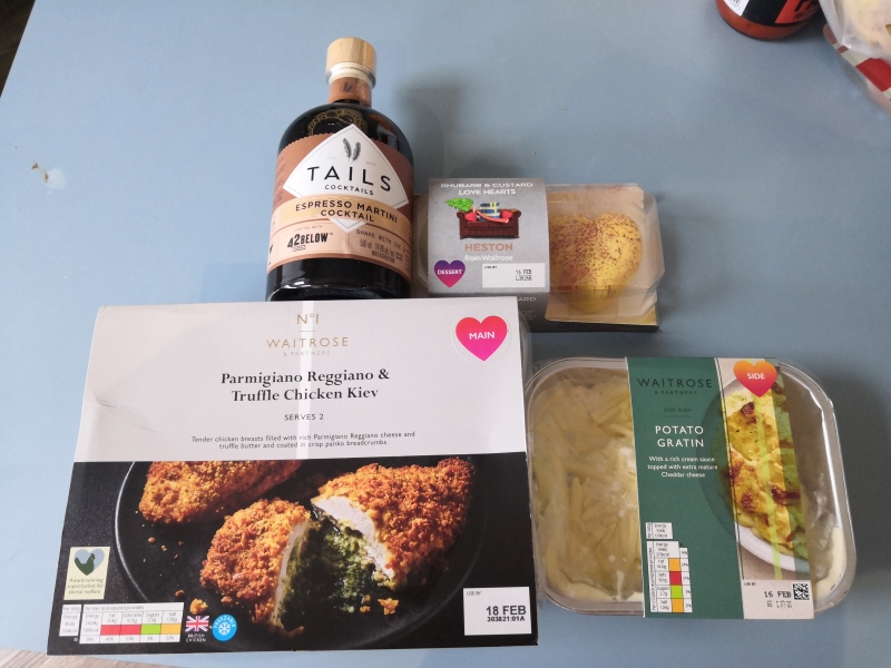 To think this ‘valentines’ m&s meal is rubbish?