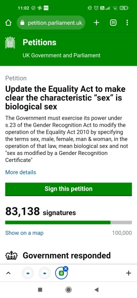 Petition to Update the Equality Act - thread 2