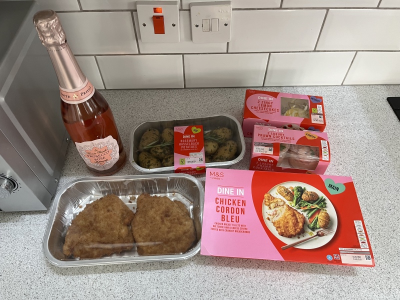 To think this ‘valentines’ m&s meal is rubbish?