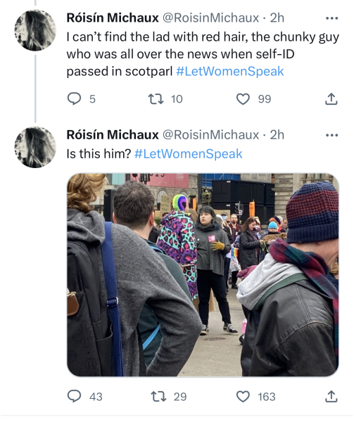 Standing for Women Glasgow 5th Feb