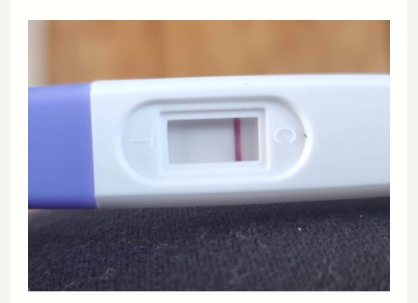 Faint positive?