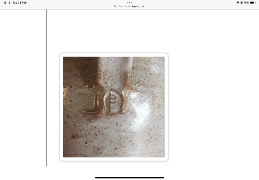 This is a bit of a niche sport - who knows 1960's (?) pottery marks